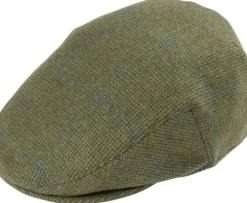 Alan Paine Combrook Tweed Waterproof Flat Cap