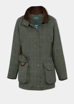 Alan Paine Women's Combrook Tweed Shooting Coat