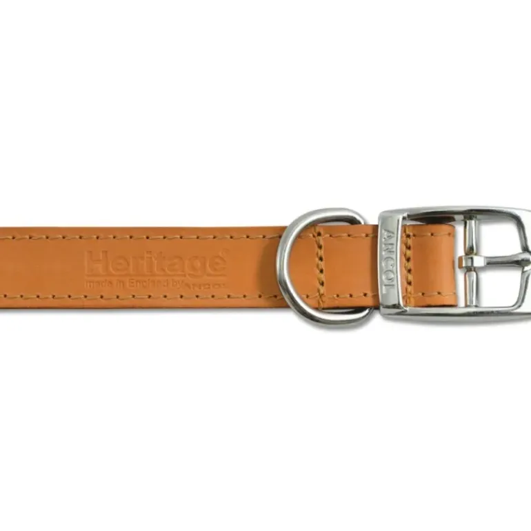 Ancol Heritage Leather Dog Collar
