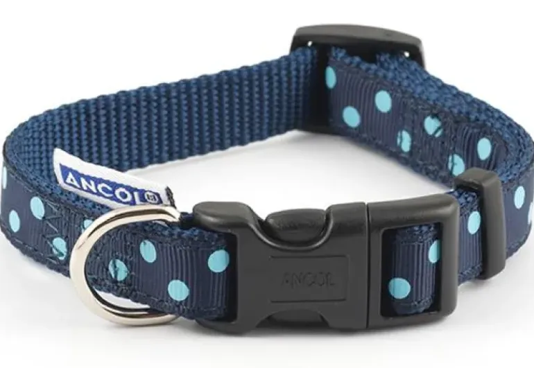 Ancol Timberwolf Leather Collar