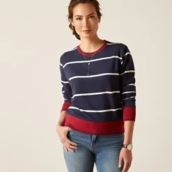 Ariat Womens Tedstock Sweatshirt SS"4