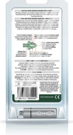 Auritech Hearing Protectors for Shooting