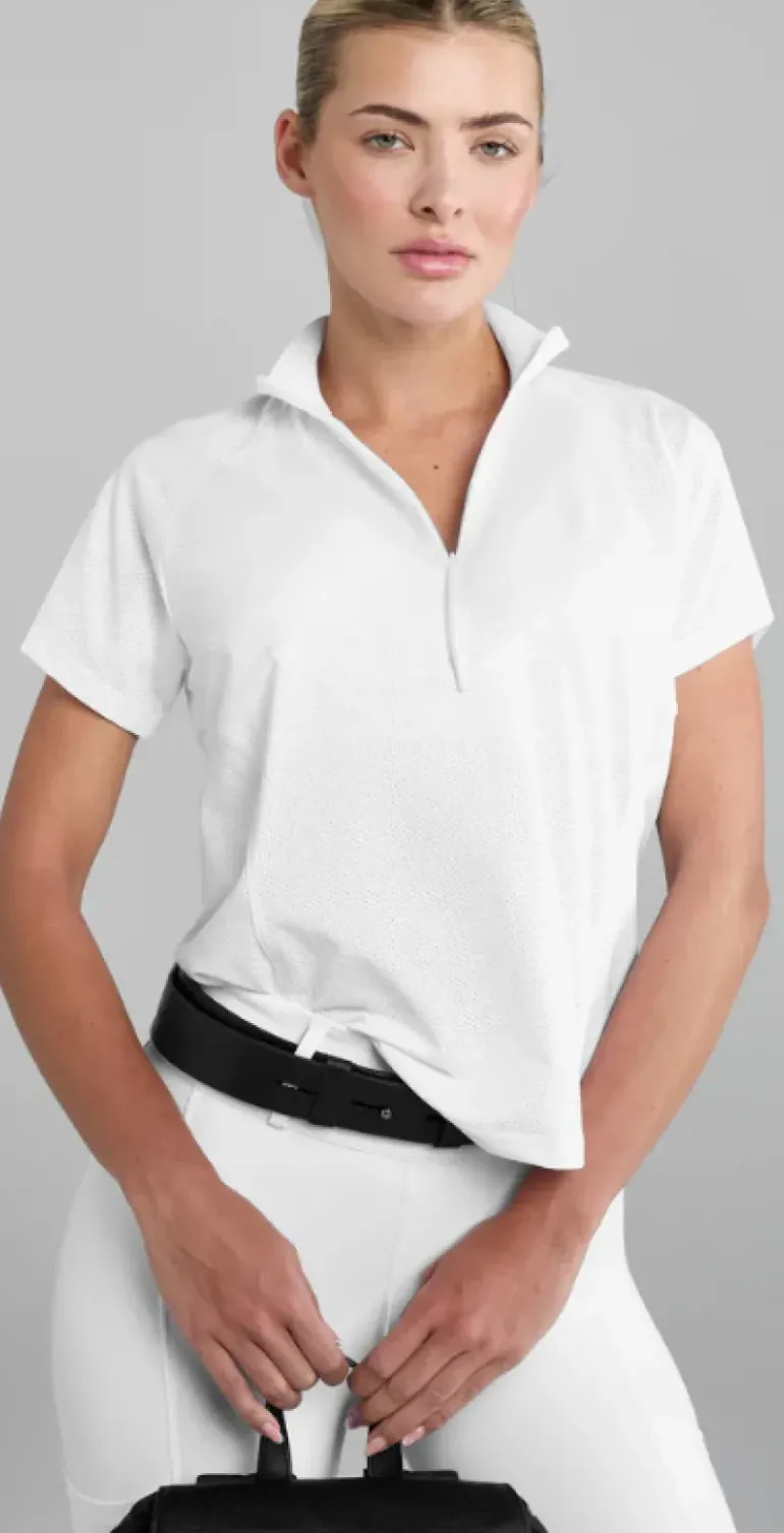 Aztec Diamond Short Sleeve Mesh Shirt