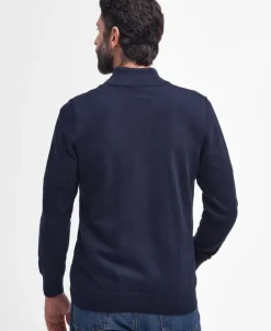 Barbour Cotton Half Zip Jumper SS24