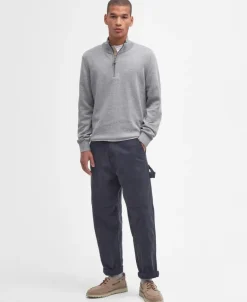 Barbour Cotton Half Zip Jumper SS24