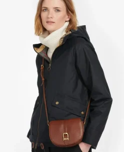 Barbour Laire Leather Saddled Bag