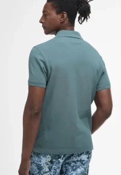 Barbour Men's Tartan Pique Polo