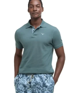 Barbour Men's Tartan Pique Polo