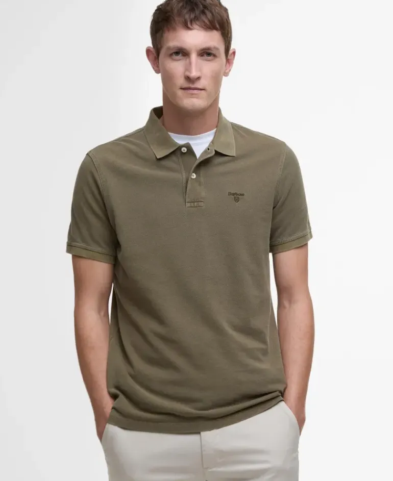 Barbour Men's Washed-Out Sports Polo
