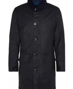 Barbour Mens Waxed Mac