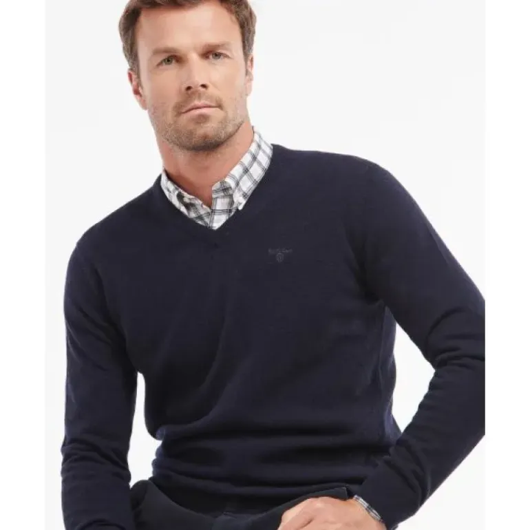 Barbour Nelson Essential V-Neck Sweater