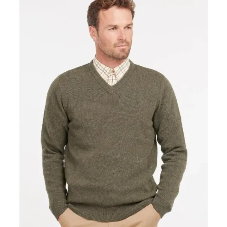 Barbour Nelson Essential V-Neck Sweater