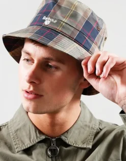 Barbour Tartan Bucket Hat