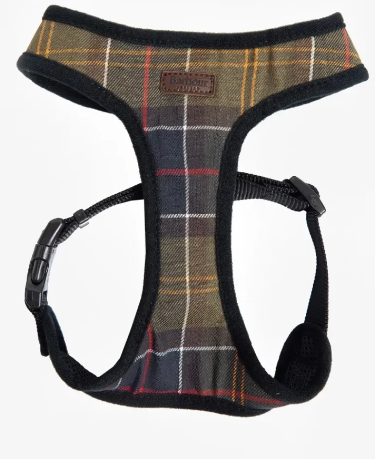 Barbour Tartan Dog Harness