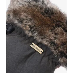 Barbour Women's Fur Trim Mitt
