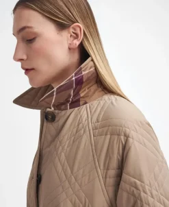 Barbour Women's Mariah Quilted Trench Coat