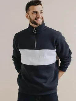 Beaumont & Bear Unisex Cliff Road Quarter Zip