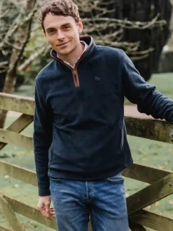 Beaumont & Bear Unisex Topsham Fleece Quarter Zip