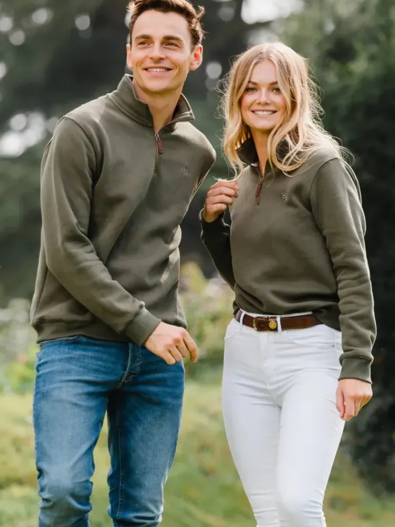 Beaumont & Bear Unisex Tuckenhay Quarter Zip