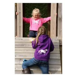 British Country Collection Dancing Unicorn Childs Hoodie