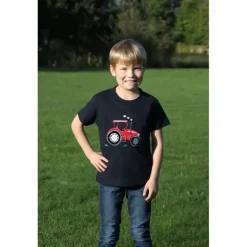 British Country Collection Children's Big Red Tractor T-shirt