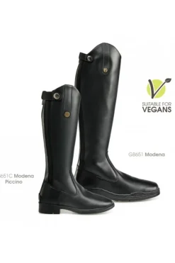 Brogini Adults Modena Vegan Leather Riding Boots