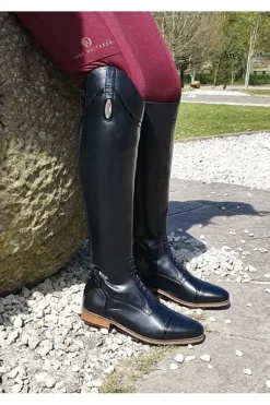 Brogini Florence Vogue Croc Field Boot - Black (SIZES 36-41)
