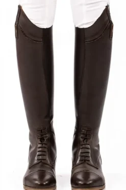 Brogini Florence Vogue Croc Field Boot - Brown (SIZES 42-46)