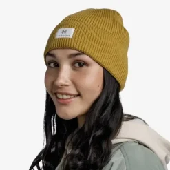 Buff Knitted Beanie Drisk Adult