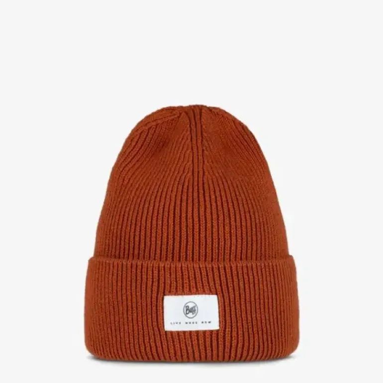 Buff Knitted Beanie Drisk Adult
