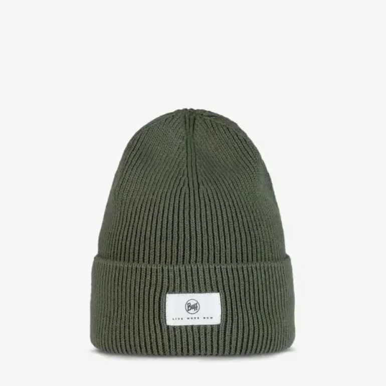 Buff Knitted Beanie Drisk Adult