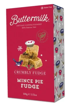 Buttermilk Artisan Confectionary Mince Pie Crumbly Fudge