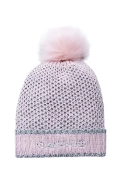 Cavallo AW21 Briony Knitted Hat Antique Rose