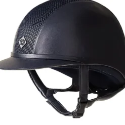 Charles Owen AYR8 Plus Leather Look Riding Helmet