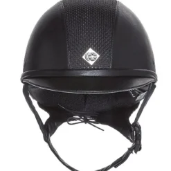 Charles Owen AYR8 Plus Leather Look Riding Helmet
