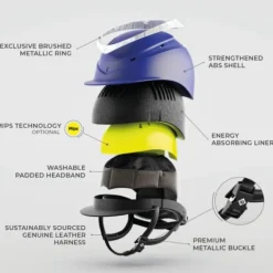 Charles Owen Halo Riding Helmet - Midnight Gloss