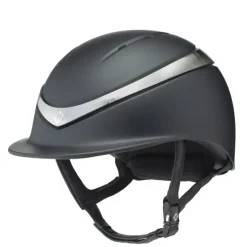 Charles Owen Halo Riding Helmet - Black Matte Standard