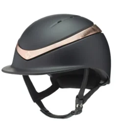 Charles Owen Halo Riding Helmet - Black Matte Standard