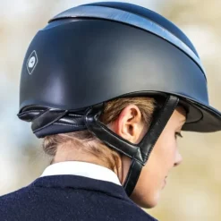 Charles Owen Halo Riding Helmet - Black Matte Standard