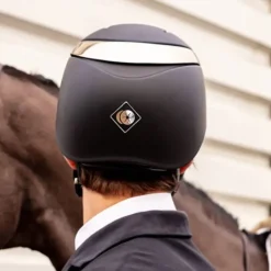 Charles Owen Halo Riding Helmet - Black Matte Standard