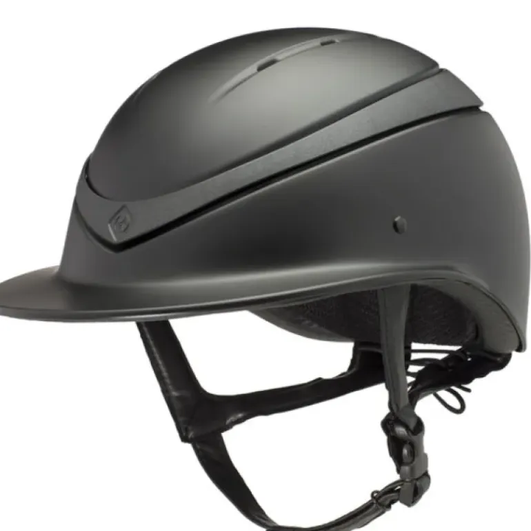 Charles Owen Luna Riding Helmet Standard Peak