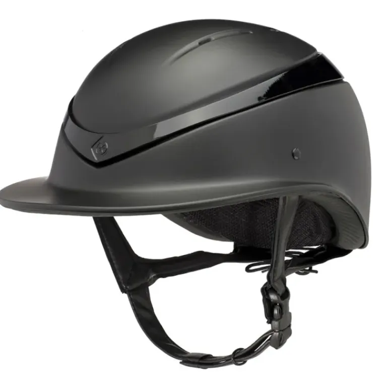 Charles Owen Luna Riding Helmet Standard Peak