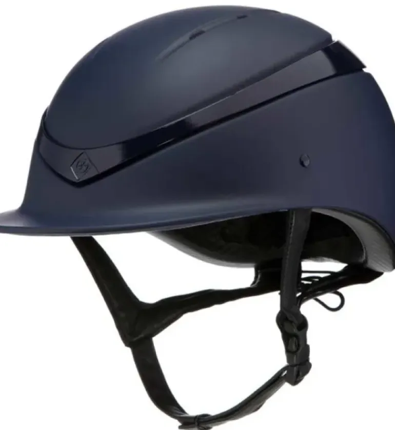 Charles Owen Luna Riding Helmet Standard Peak
