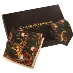 Clare Haggas Bruce Tie and Silk Square Set