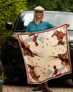 Clare Haggas Large Wing and a Prayer Large Champagne and Mulberry
