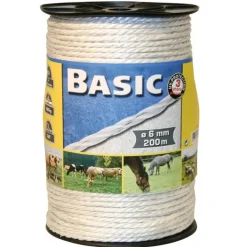 Corral Basic Fencing Rope C/W S/Steel Wires - 200m