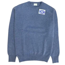 Country Ways Scotland Men's Lambswool Crew Neck Sweater