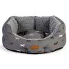 Danish Design Fat Face Marching Dogs Deluxe Slumber Bed