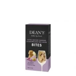 Dean's Extra Mature Cheddar & Caramelised Red Onion Bites 90g