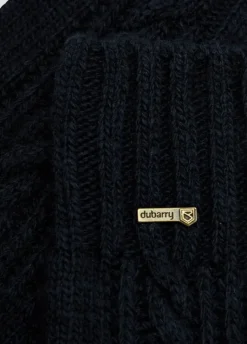 Dubarry Tory Knitted Gloves Navy